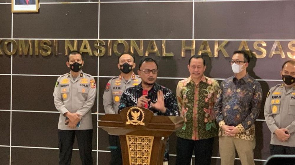 Komnas HAM Sebut, Ada Pertemuan Para Ajudan Sebelum Penembakan Brig J