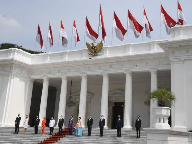 Jokowi Terima Surat Kepercayaan,Dari 7 Duta Besar Negara Sahabat