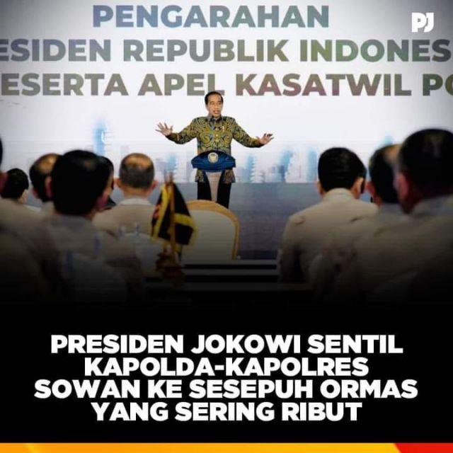 Jokowi Beri Pesan Ke Polda Dan Polres, Kepercayaan Tinggi 