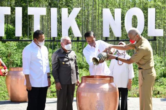 Ramai Bahas Ritual Mencampur Tanah Dan Air Di IKN, Ganjar Pasang Badan
