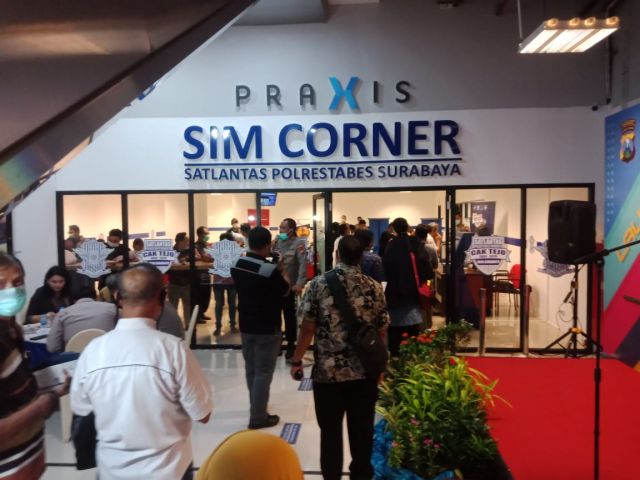 Intiland Property Dukung Polrestabes Surabaya,Buka SIM Corner