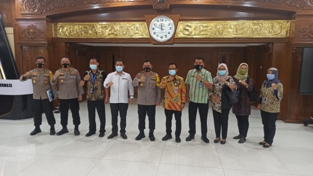Kapolda Jatim Sinergitas Dengan Kepala BNN Jatim Berantas Narkoba
