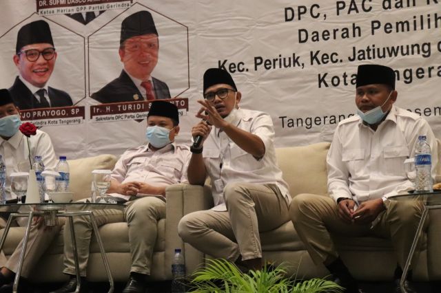 Tak Hanya Politik,DPC Gerindra Tanggerang Juga Gelar Aksi Sosial