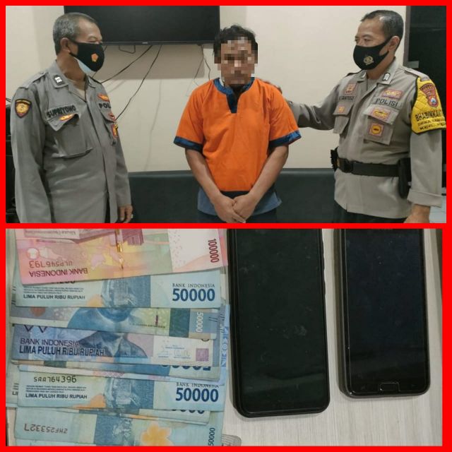 Gondol Hp Di Kos Putri Saat Penghuni Sedang Mandi,Beruntung Ada Polisi