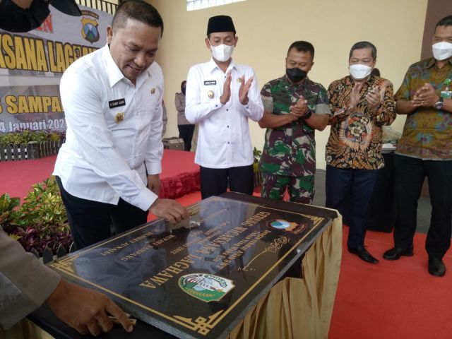 Peresmian Gedung Baru Polres, Ini Pesan Bupati Sampang Slamet Junaidi