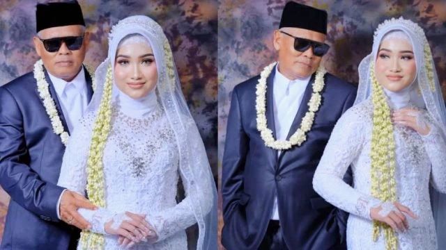 Kakek 56 Tahun Berhasil Sunting Gadis 19 Tahun, Jomblo : Ampun Pak!!!