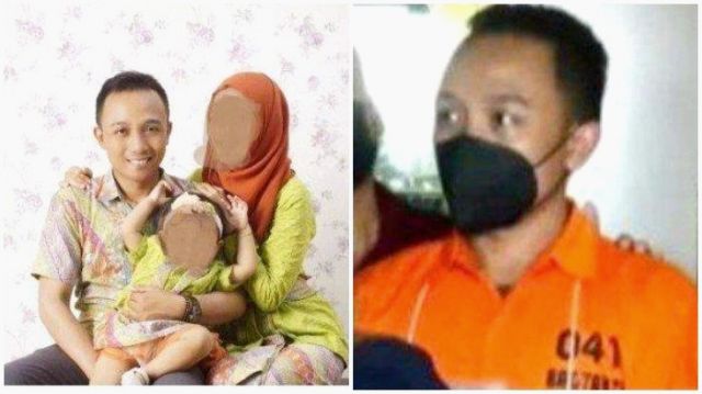 Diingatkan Istri Soal Anak Dan Ayahnya, Tangis Bripka RR Pecah