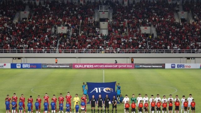 Bantai Timnas Taiwan 0-9, Timnas Indonesia Puncaki Grup K Piala Asia