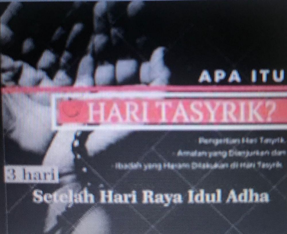 Apa Itu Hari Tasyrik? Yang Disarankan Takbir Setelah Sholat Fardhu